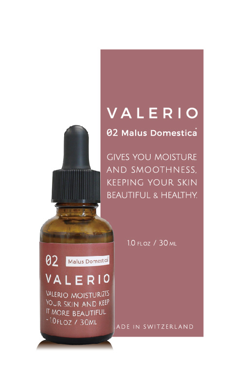 VALERIO Malus Domestica – リンゴ幹細胞 原液美容液